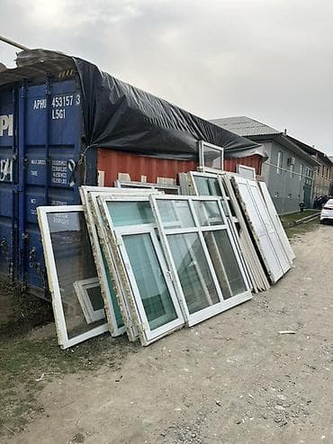 Готовое пластиковое окно, Тип окна: Балконные, Без установки, Без рассрочки