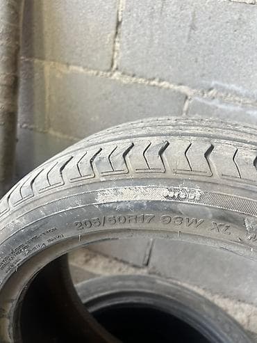Пара летних шин 205/50 R17 93W XL. Характеристики: - Размер: 205/50