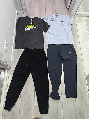 Личные вещи: Мужской спортивный костюм, M, Nike, Новый, цвет - Черный — 1