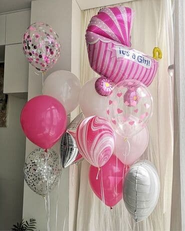 рождения ребёнка оформления: Гелевые шары Шарики на заказ Оформление для мероприятий Выписка из — 6