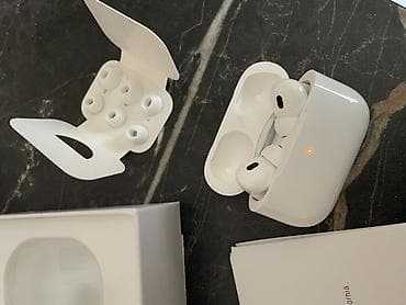 Наушники: Беспроводные вакуумные наушники, Apple, AirPods Pro, Б/у — 2
