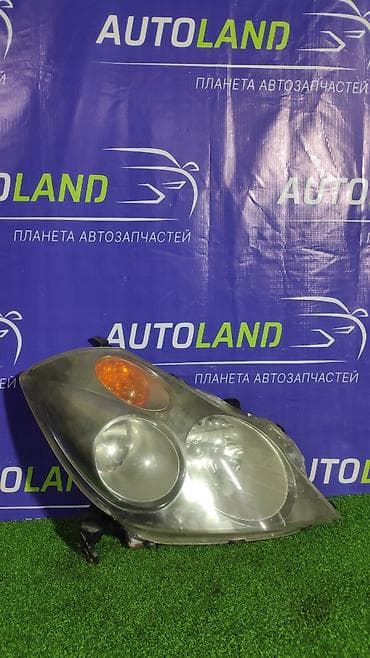 step vagon: Передняя правая фара Honda 2004 г., Б/у, Оригинал, Япония — 1