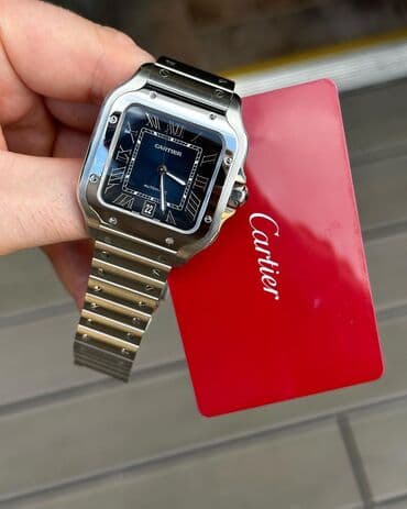 часы новые почти: Cartier santos • Люкс качества класса ААА. • Механические часы с — 2