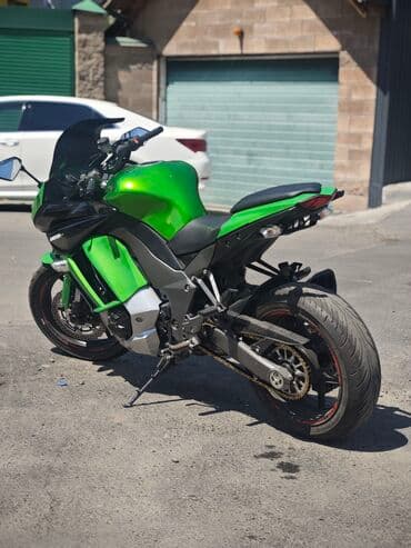 мотоциклы цены бу: Спортбайк Kawasaki, 1000 куб. см, Бензин, Чоңдор үчүн, Колдонулган — 6