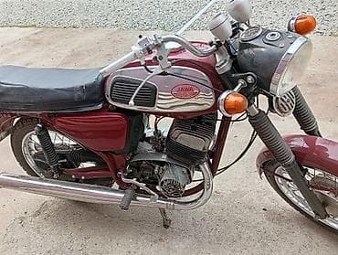 ява: Классический мотоцикл Ява, 350 куб. см, Бензин, Взрослый — 3