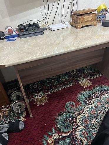 большие компьютерные столы: Письменный/компьютерный,столовый стол с широкой столешницей под — 1