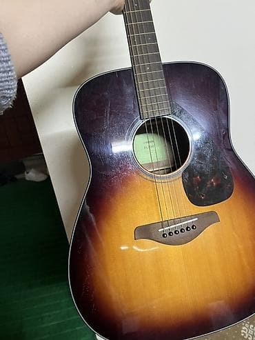 Акустическая гитара Yamaha FG800 (дредноут)ОРИГИНАЛ - Форм-фактор at lalafo.kg Акустическая гитара Yamaha FG800 (дредноут)ОРИГИНАЛ - Форм-фактор