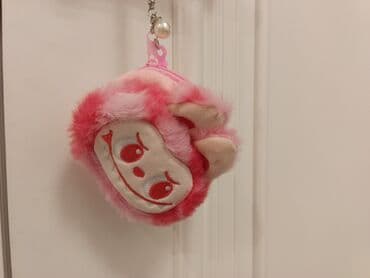 женский кошелек для документов: Мягкие мини-кошельки-брелоки с молнией - Формат: круглая — 1