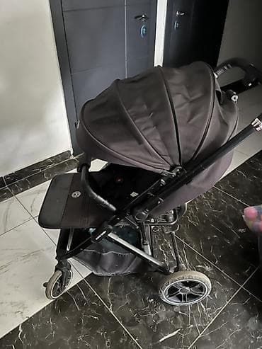 Коляска, Другой бренд, цвет - Черный, Б/у, Самовывоз