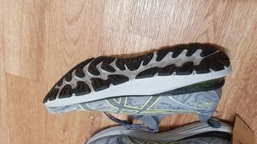 триколор: Мужские кроссовки, 45, Asics, Новый, цвет - Серый, Самовывоз — 5