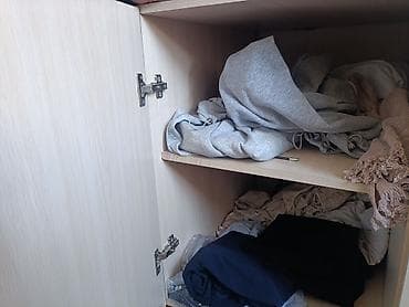 Шкафтар: Шифоньерлер, кийидер үчүн шкафтар, Түз, ЛДСП — 5