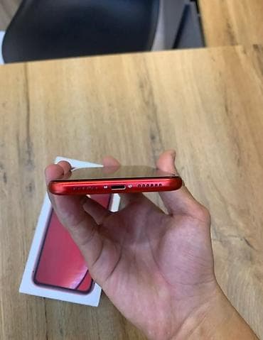 iphone xr red: IPhone Xr, Б/у, 64 ГБ, Красный, Чехол, 100 % — 5