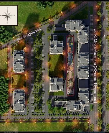royal construction: 3 комнаты, 129 м², Элитка, 9 этаж, Готовая ПСО (под самоотделку) — 2