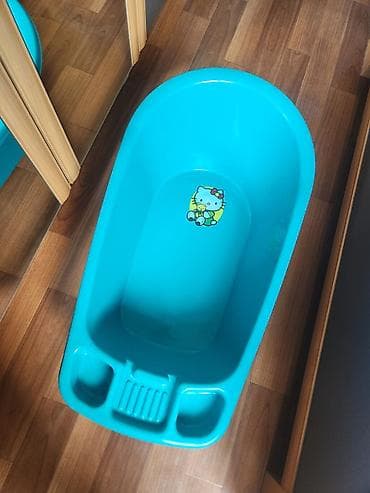 Детская ванночка для купания - Материал: прочный гладкий пластик — 1