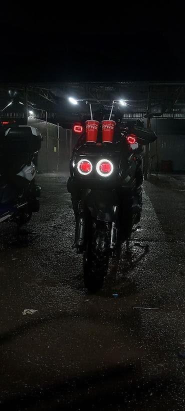 ручка для скутера: Скутер 49cc с дооснащением для города и туринга - Двигатель: 49 см³ — 1