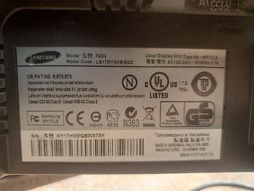 Мониторы: Монитор, Samsung, LCD, 16" - 17" — 2