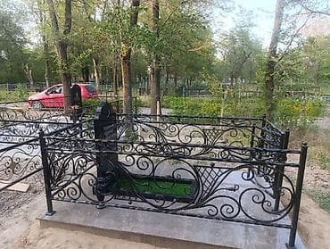 Мраморные и гранитные работы: Изготовление и установка памятников и оград на кладбище под ключ. - — 4