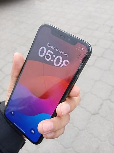 iphone d: IPhone 11 Pro, Б/у, 64 ГБ, Space Gray, Чехол, 77 % — 7