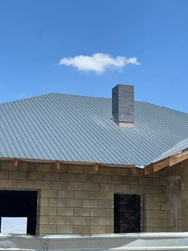 купить профнастил для крыши: Профнастил для кровли, серый матовый - Тип: кровельный профнастил с — 1