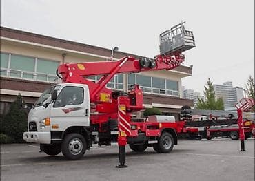 бетон жумуштары: Автовышка, Hyundai — 2