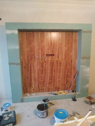 терезе орнотуу: Укладка крупноформатного керамогранита/керамогранитных плит - — 4