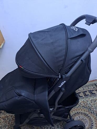 skillmax коляска 2 в 1: Коляска, цвет - Черный, Б/у — 2