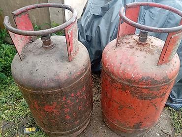 Үй жана бакча үчүн баардык: Пропановые газовые баллоны 27 л (типовые «50-литровые» по габаритам — 1