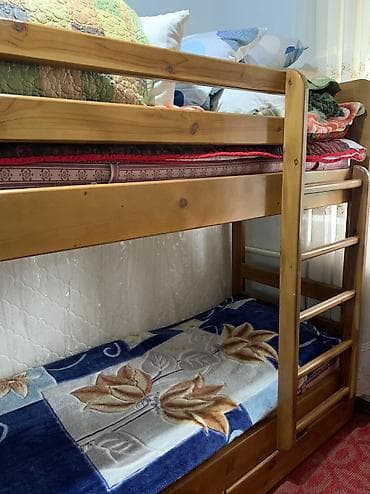 Шкафтар: Кровать 2х ярусная длина 2м высота 1,8м — 3