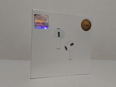 Вкладыши, Apple, Новый, Беспроводные (Bluetooth), Классические