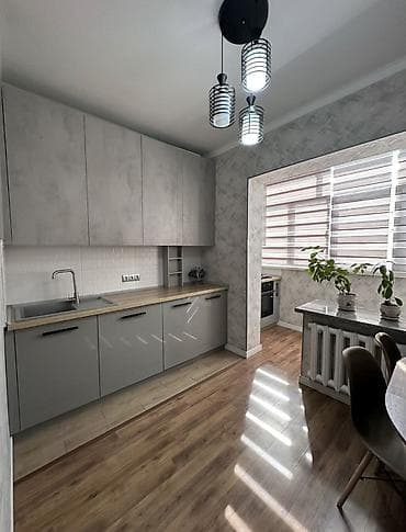 osh flat: 1 комната, 45 м², Кок-Жар мкр 106 серия, 1 этаж, Дизайнерский ремонт — 2