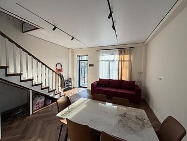 солнечный берег: Таунхаус, ЦО Атлантис, Сары-Ой, Детская площадка, Парковка, стоянка, Охраняемая территория — 3