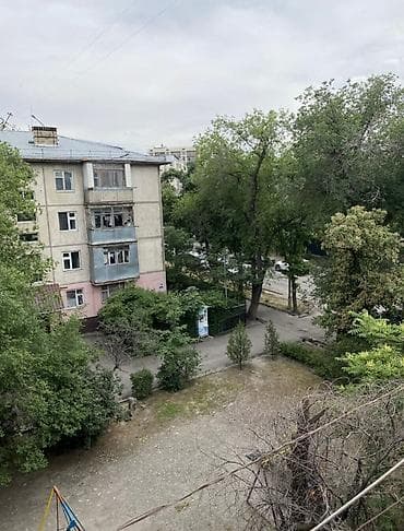 кокташ: 2 комнаты, 42 м², 104 серия, 4 этаж, Старый ремонт — 5