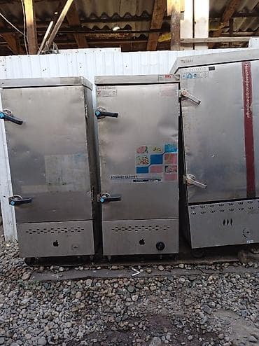 Кафелер, ресторандар үчүн: Продаю пароварки газовые. Каждые по 5000 сом. Новые стоят гораздо — 7