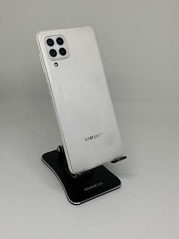 Samsung Galaxy A22, Б/у, 128 ГБ, цвет - Белый, 2 SIM