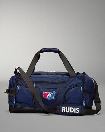 Жеке буюмдар: Спортивная/дорожная сумка RUDIS USA Wrestling Duffel, темно-синяя — 2