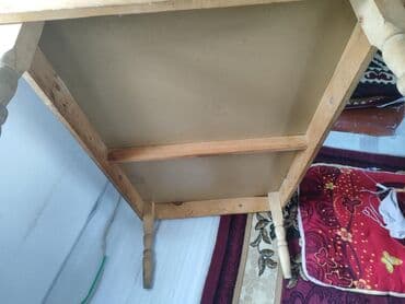 мебель для кухни бишкек: Кухонный стол, Прямоугольный, Нераскладной — 2