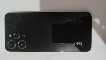 ноутбук 14: Redmi, Redmi 12, Б/у, 128 ГБ, цвет - Черный, 2 SIM — 1