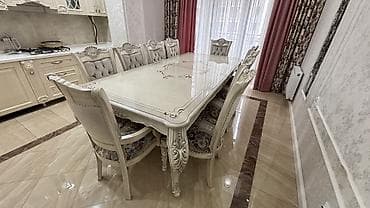 Үй жана бакча: Зал үчүн гарнитур, Журнал үстөлү, Отургуч, Кресло — 2