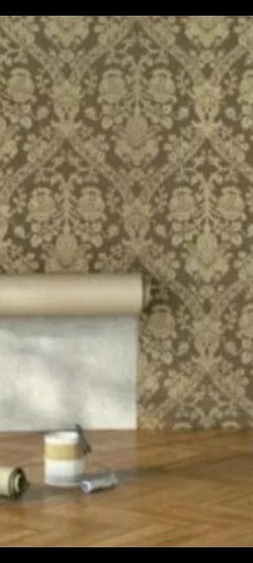 Обои и оклейка стен - Большой выбор рулонов: классические и