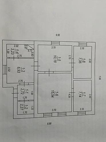 Кыймылсыз мүлк: Продается дом с. Киргшелк, удобный подъезд от трассы 150 метров — 7