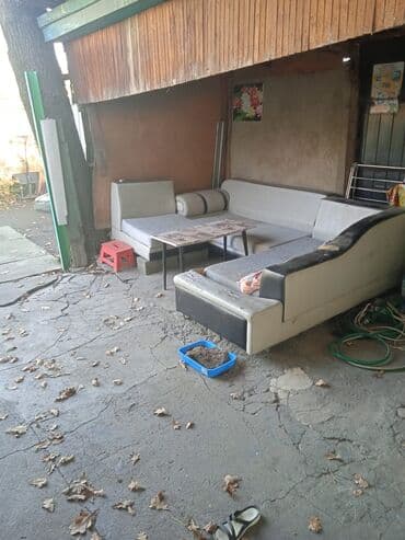 пол дома пишпек: Полдома, 50 м², 3 комнаты, Собственник, Старый ремонт — 9