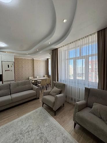 квартиры джале: 2 комнаты, 82 м², Элитка, 10 этаж, Дизайнерский ремонт — 6