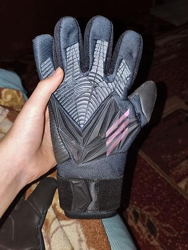 Перчатки, варежки: Adidas Predator Edge Pro Пара вратарских перчаток черного цвета — 2