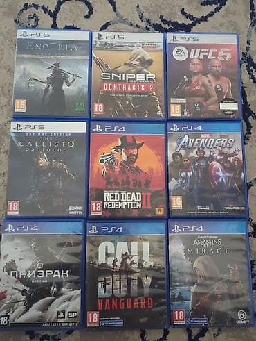 Продаю диски на Ps 5 и PS4 2000сомов - Платформа: PS5 (Ultra HD