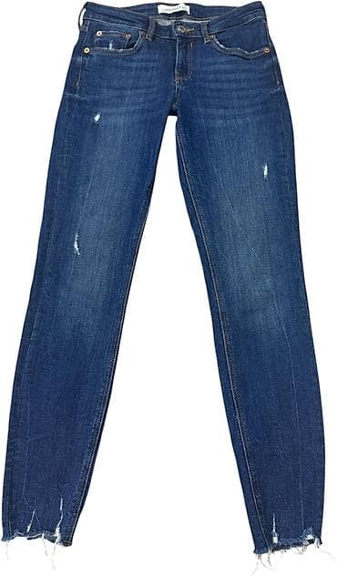 Джинсы, Скинни, Zara, Средняя талия, 2XS at lalafo.kg Джинсы, Скинни, Zara, Средняя талия, 2XS