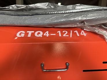 Станок для правки арматуры GTQ4‑12/14 (модель на табличке: GT4‑12)