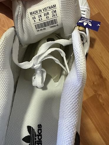 красовки adidas: Мужские кроссовки, 42, 42.5, Adidas, Новый, цвет - Белый, Самовывоз — 3