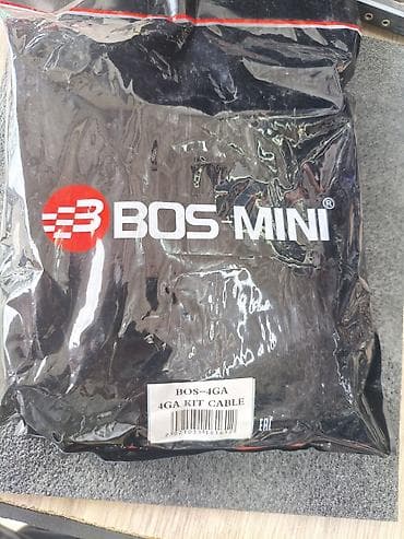Настольные ПК и комплектующие: Набор для подключения автозвука BOS-MINI BOS-4GA (4GA KIT CABLE) — 2