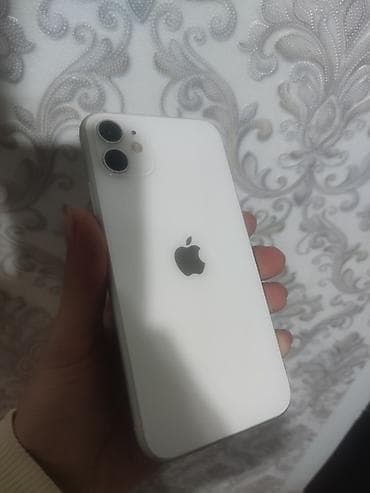 redmi note 10c: IPhone 11, Колдонулган, 128 ГБ, Ак, Коргоочу айнек, Каптама, 100 % — 6