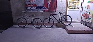 велесепет: Горные велосипеды 1красно чёрный 1) Серебристый горный велосипед: - — 3